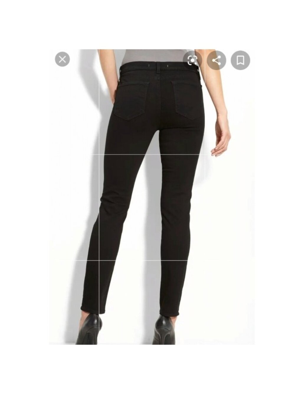 J Brand espresso velour skinny jeans